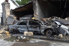 Наслідки обстрілу Одеси