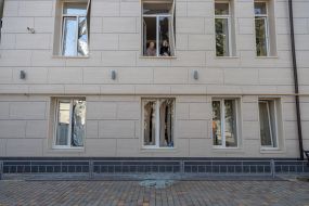 Наслідки обстрілу Одеси