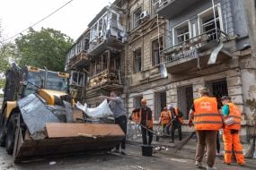 Наслідки обстрілу Одеси