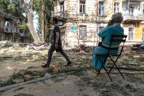 Наслідки обстрілу Одеси