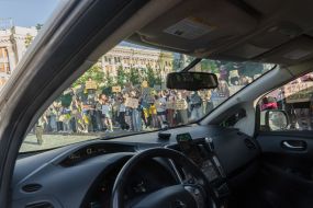 Акция против закона о НАБУ и САП в Харькове