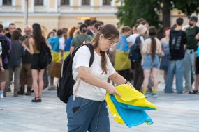 Акция против закона о НАБУ и САП в Харькове