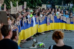 Action demanding the repeal of bill No. 12414 on NABU and SAP