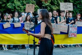 Action demanding the repeal of bill No. 12414 on NABU and SAP