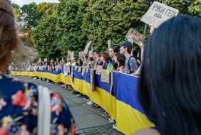 Action demanding the repeal of bill No. 12414 on NABU and SAP