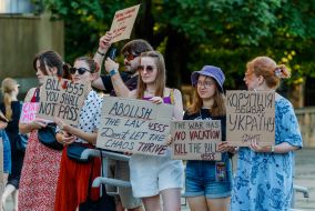 Action demanding the repeal of bill No. 12414 on NABU and SAP