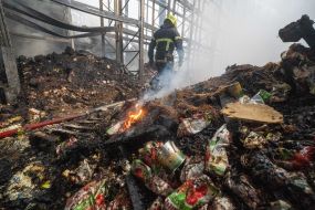 Ликвидация последствий обстрела пригорода Харькова