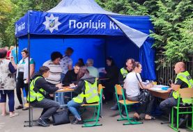 Police document damage caused by Russia's massive strike on Kyiv