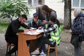 Police document damage caused by Russia's massive strike on Kyiv