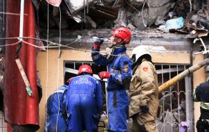 Последствия обстрела Киева