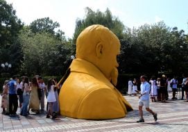 Presentation of the installation "The World Through Shevchenko's Eyes"