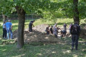 Search and exhumation works of the Ukrainian-Polish expedition in Lviv