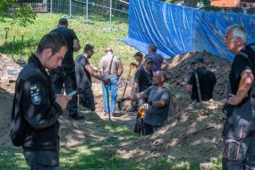 Search and exhumation works of the Ukrainian-Polish expedition in Lviv