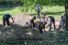 Search and exhumation works of the Ukrainian-Polish expedition in Lviv
