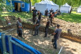 Search and exhumation works of the Ukrainian-Polish expedition in Lviv