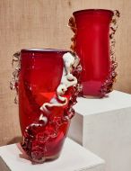 Decorative set of vases "Festive" by Ivan Apollonov