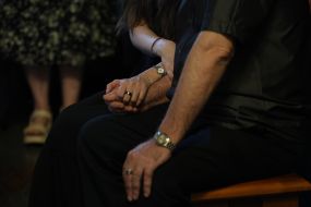 Церемония прощания с Викторией Рощиной