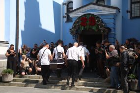 Funeral of Victoria Roshchina