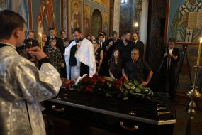 Funeral of Victoria Roshchina