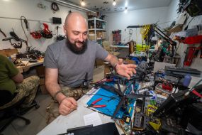 UAV repair technician