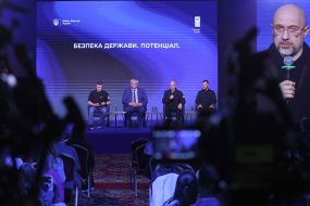 Mykhailo Fedorov, Andriy Sybiga, Denys Shmyhal, Ihor Klymenko