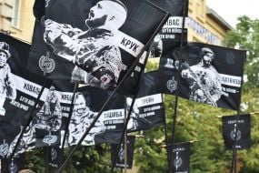 March in memory of the fighters of the Ukrainian nation in Lviv
