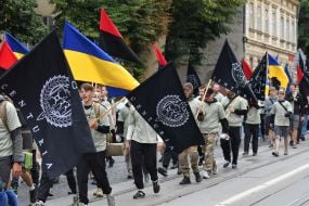 March in memory of the fighters of the Ukrainian nation in Lviv