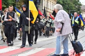 March in memory of the fighters of the Ukrainian nation in Lviv