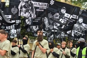 March in memory of the fighters of the Ukrainian nation in Lviv