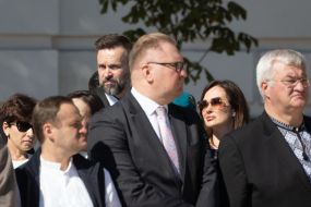Independence Day celebrations on Sophia Square in Kyiv