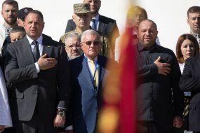 Andriy Yermak, Keith Kellogg, Rustem Umerov