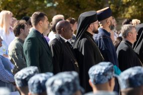 Independence Day celebrations on Sophia Square in Kyiv