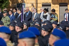 Independence Day celebrations on Sophia Square in Kyiv