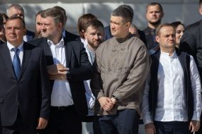 Oleksandr Kornienko, Mykhailo Fedorov, Oleksiy Kuleba