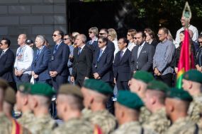 Independence Day celebrations on Sophia Square in Kyiv