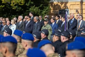 Independence Day celebrations on Sophia Square in Kyiv