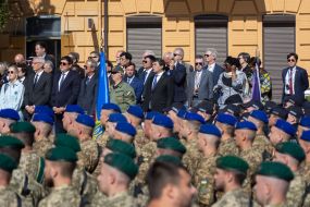 Independence Day celebrations on Sophia Square in Kyiv