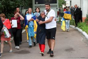 Prisoner exchange on Independence Day,