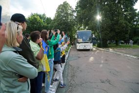 Prisoner exchange on Independence Day,