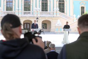 Volodymyr Zelenskyy and Jonas Gahr Stоre