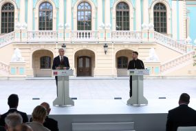 Volodymyr Zelenskyy and Jonas Gahr Stоre