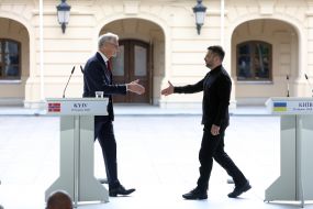 Volodymyr Zelenskyy and Jonas Gahr Stоre