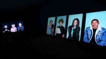 Video installation "Personal Testimonies" by South African artist Gabrielle Golayat