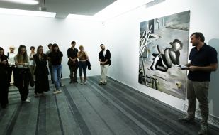 Presentation of works by artist Lesya Khomenko