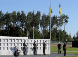 Military burial ceremony of the Unknown Soldiers at the National War Memorial Cemetery