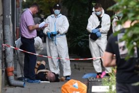 The place of the murder of the former chairman of the VRU, People's Deputy Andrii Parubiy