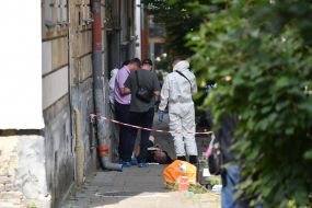 The place of the murder of the former chairman of the VRU, People's Deputy Andrii Parubiy