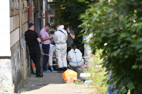 The place of the murder of the former chairman of the VRU, People's Deputy Andrii Parubiy