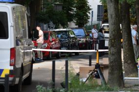 The place of the murder of the former chairman of the VRU, People's Deputy Andrii Parubiy