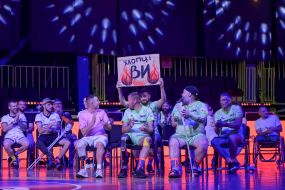 Wheelchair Rugby competitor